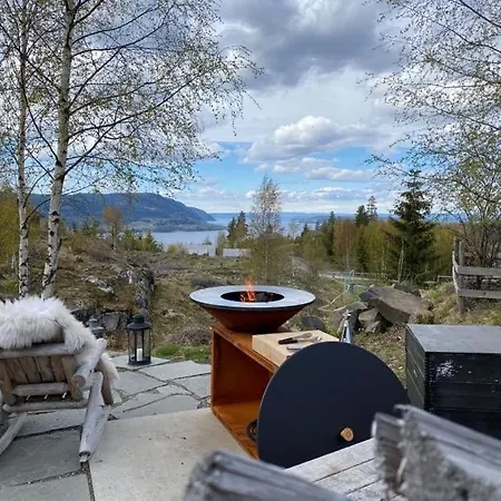 Konglehytta: Panoramautsikt - Sauna - 60 Min Fra Oslo Шале Stange